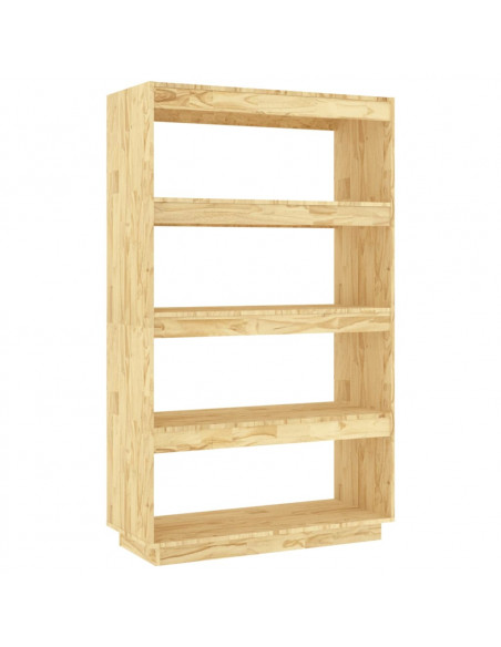 Libreria/Divisorio 80x35x135 cm in Legno Massello di Pino