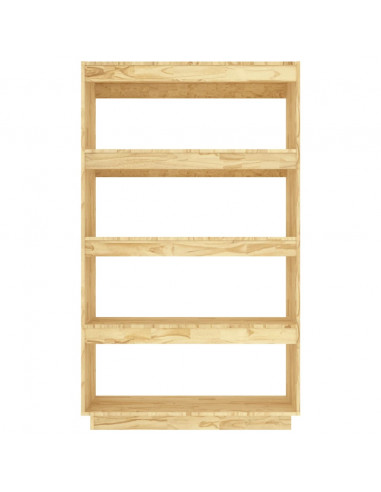 Libreria/Divisorio 80x35x135 cm in Legno Massello di Pino