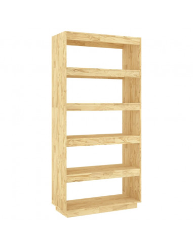 Libreria/Divisorio 80x35x167 cm in Legno Massello di Pino