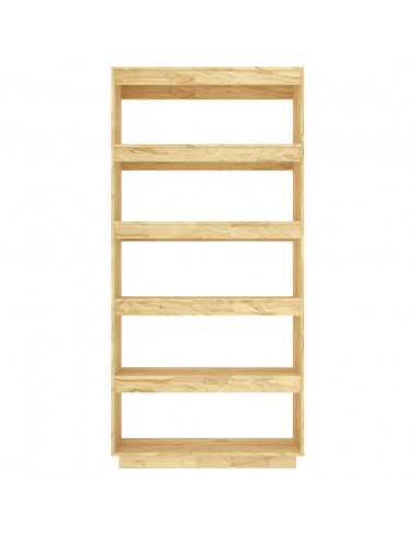 Libreria/Divisorio 80x35x167 cm in Legno Massello di Pino