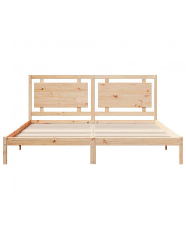 Giroletto Extra Lungo senza Materasso 180x210 cm Legno Massello