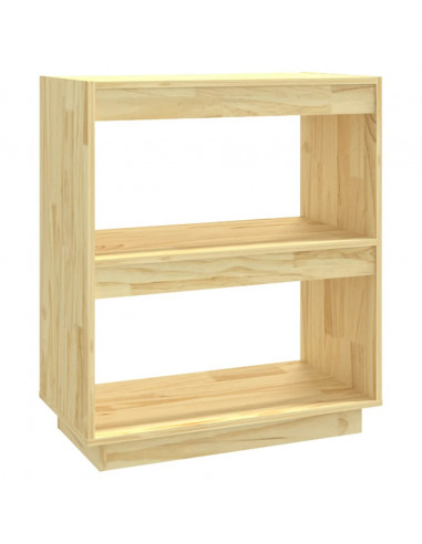 Libreria 60x35x71 cm in Legno Massello di Pino