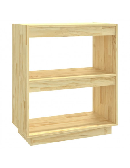 Libreria 60x35x71 cm in Legno Massello di Pino