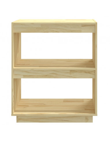 Libreria 60x35x71 cm in Legno Massello di Pino