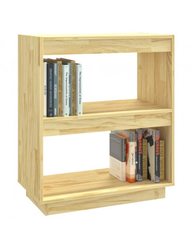 Libreria 60x35x71 cm in Legno Massello di Pino