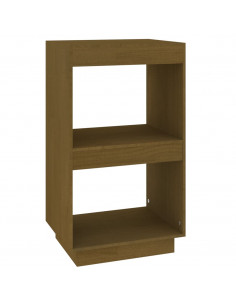 Libreria Marrone Miele 40x35x71 cm in Legno Massello di Pino 2