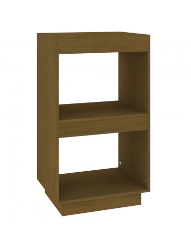 Libreria Marrone Miele 40x35x71 cm in Legno Massello di Pino