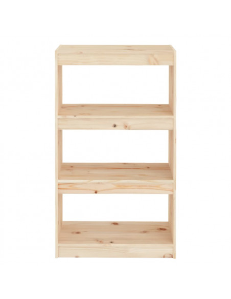 Libreria/Divisorio 60x30x103,5 cm in Legno Massello di Pino