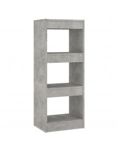 Libreria/Divisorio Grigio Cemento 40x30x103 cm in Truciolato 2