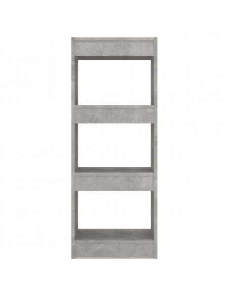 Libreria/Divisorio Grigio Cemento 40x30x103 cm in Truciolato