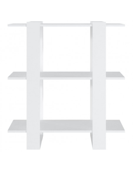 Libreria/Divisorio Bianco 80x30x87 cm