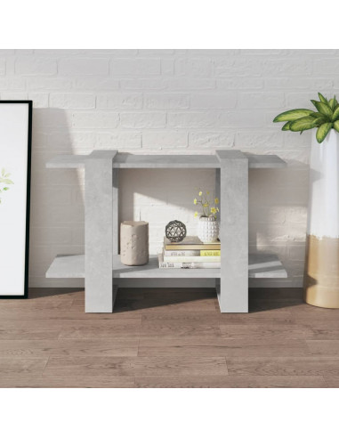 Libreria/Divisorio Grigio Cemento 80x30x51 cm