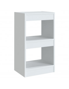 Libreria/Divisorio Bianco 40x30x72 cm 2