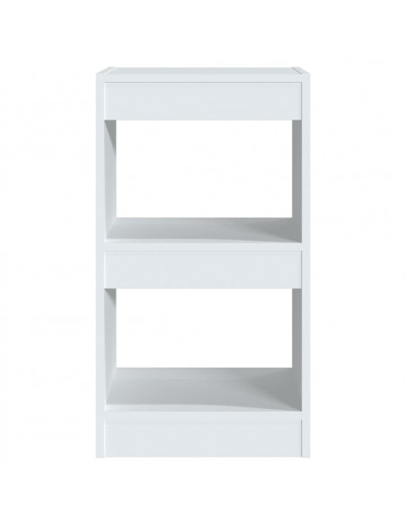 Libreria/Divisorio Bianco 40x30x72 cm