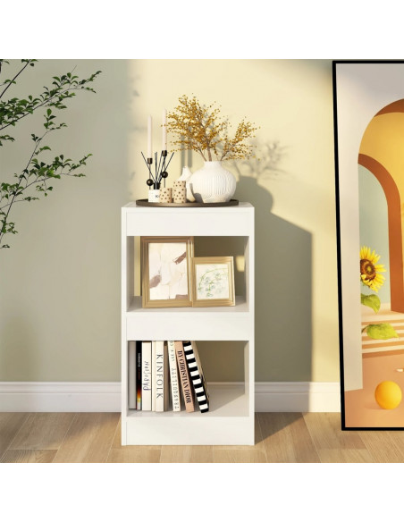 Libreria/Divisorio Bianco 40x30x72 cm