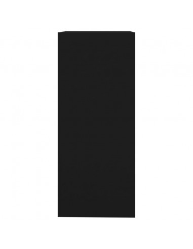 Libreria/Divisorio Nero 40x30x72 cm