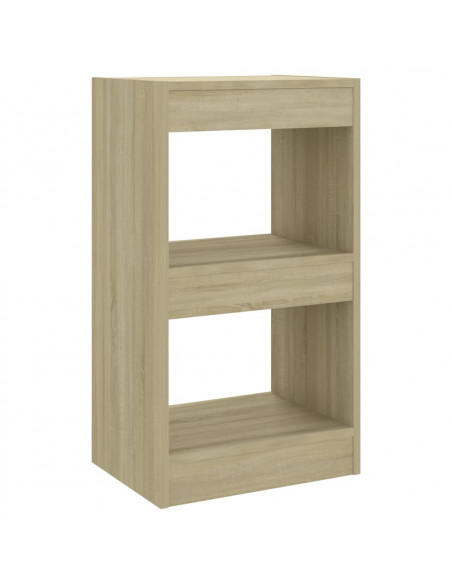 Libreria/Divisorio Rovere Sonoma 40x30x72 cm