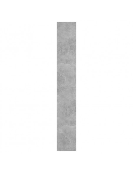 Libreria/Divisorio Grigio Cemento 60x30x198 cm