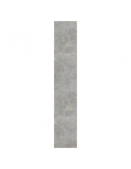 Libreria/Divisorio Grigio Cemento 80x30x166 cm in Truciolato