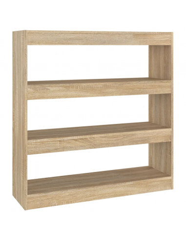 Libreria/Divisorio Rovere Sonoma 100x30x103 cm