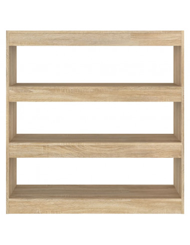Libreria/Divisorio Rovere Sonoma 100x30x103 cm