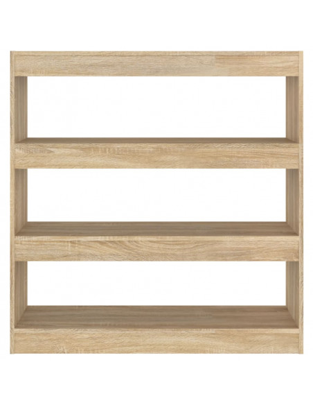 Libreria/Divisorio Rovere Sonoma 100x30x103 cm