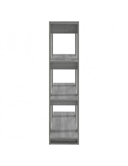 Libreria/Divisorio Grigio Sonoma 100x30x123,5 cm