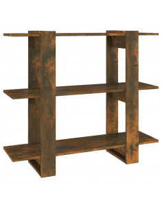 Libreria/Divisorio Rovere Fumo 100x30x87 cm 2