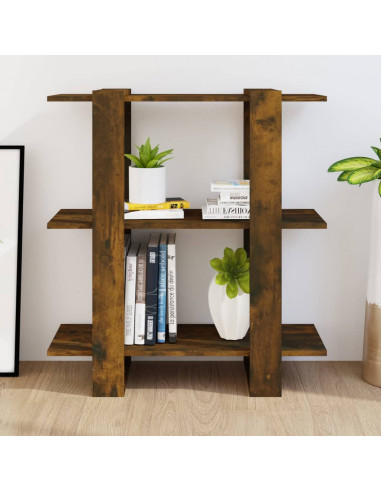 Libreria/Divisorio Rovere Fumo 80x30x87 cm