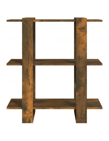 Libreria/Divisorio Rovere Fumo 80x30x87 cm