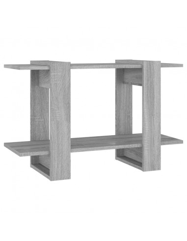 Libreria/Divisorio Grigio Sonoma 80x30x51 cm