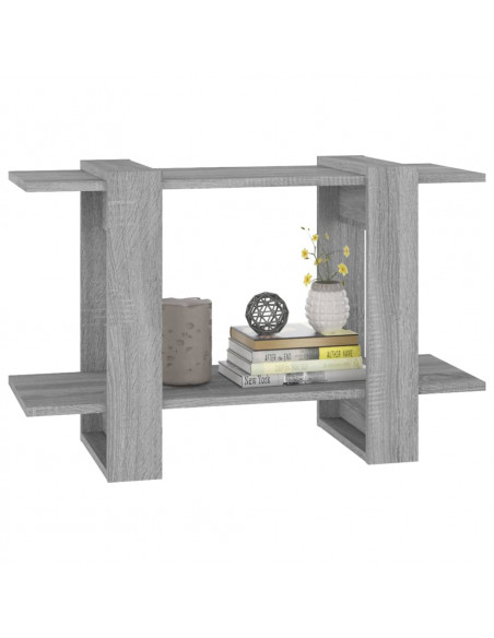 Libreria/Divisorio Grigio Sonoma 80x30x51 cm