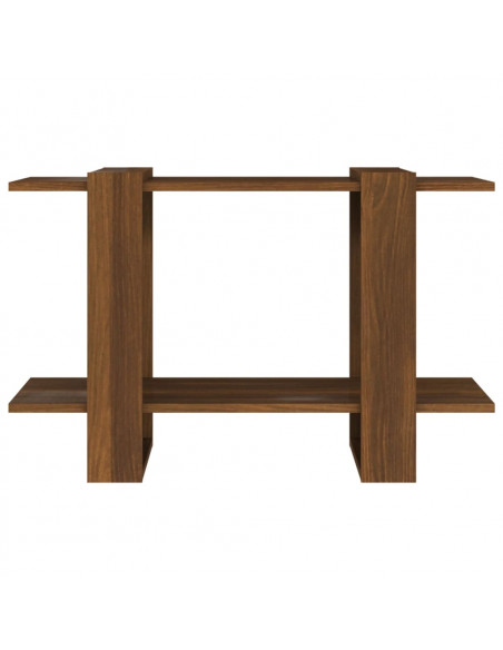Libreria/Divisorio Rovere Marrone 80x30x51 cm