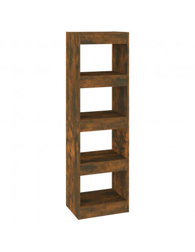 Libreria/Divisorio Rovere Fumo 40x30x135 cm