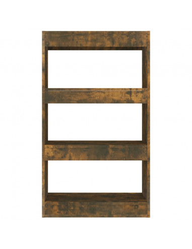 Libreria/Divisorio Rovere Fumo 60x30x103 cm in Truciolato