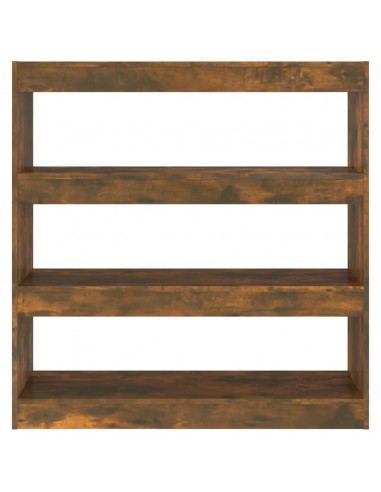 Libreria/Divisorio Rovere Fumo 100x30x103 cm