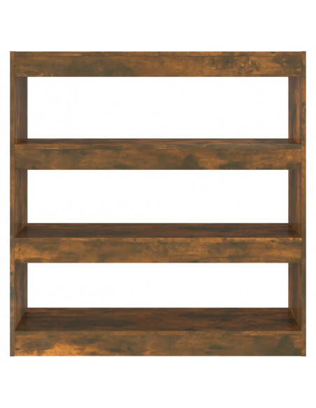 Libreria/Divisorio Rovere Fumo 100x30x103 cm