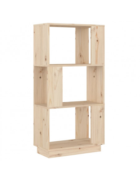 Libreria/Divisorio 51x25x101 cm in Legno Massello di Pino