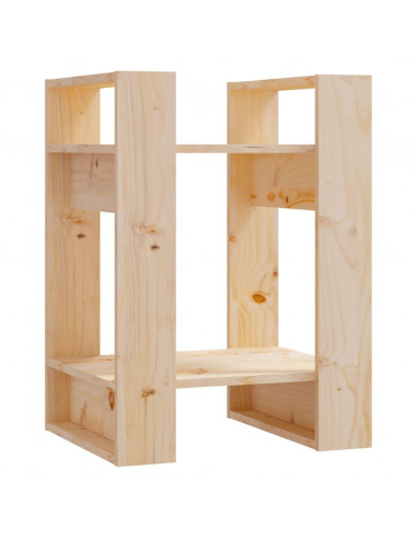 Libreria/Divisorio 41x35x57 cm in Legno Massello di Pino