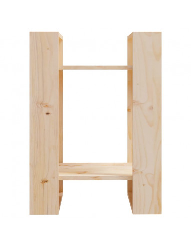 Libreria/Divisorio 41x35x57 cm in Legno Massello di Pino