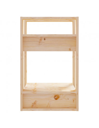 Libreria/Divisorio 41x35x57 cm in Legno Massello di Pino