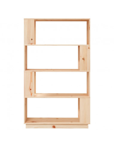 Libreria/Divisorio 80x25x132 cm in Legno Massello di Pino