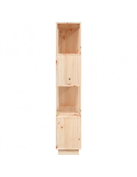 Libreria/Divisorio 80x25x132 cm in Legno Massello di Pino