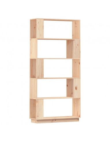 Libreria/Divisorio 80x25x163,5 cm Legno Massello di Pino