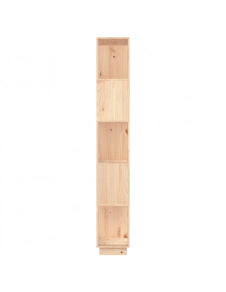Libreria/Divisorio 80x25x163,5 cm Legno Massello di Pino