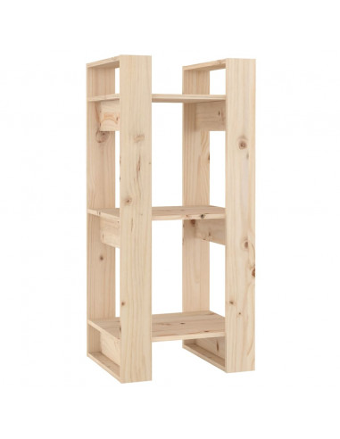 Libreria/Divisorio 41x35x91 cm in Legno Massello di Pino