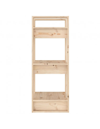 Libreria/Divisorio 41x35x91 cm in Legno Massello di Pino