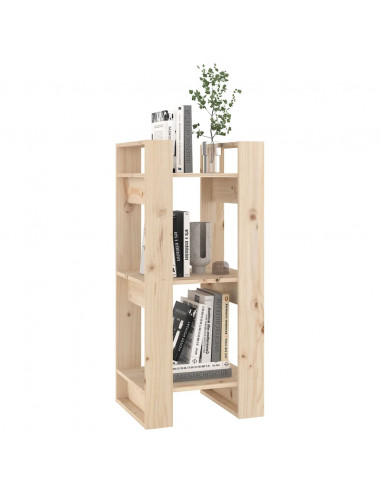 Libreria/Divisorio 41x35x91 cm in Legno Massello di Pino