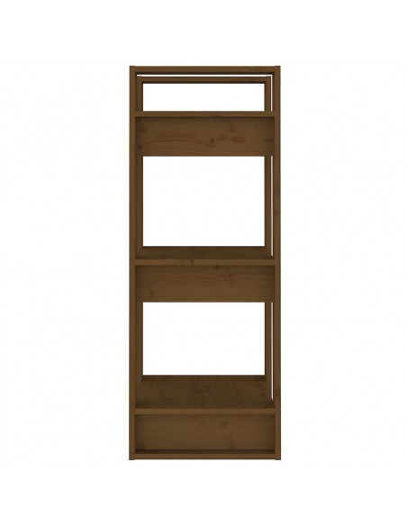 Libreria/Divisorio Miele 41x35x91 cm in Legno Massello