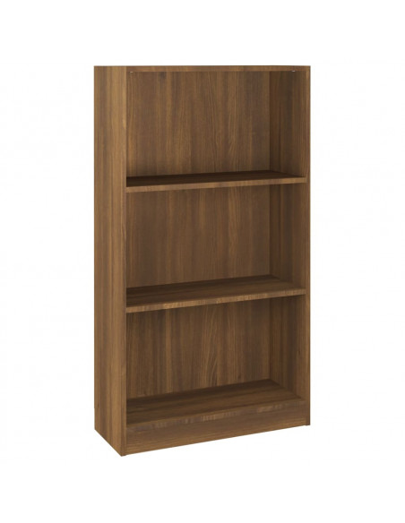 Libreria Rovere Marrone 60x24x109 cm in Legno Ingegnerizzato